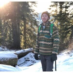 Patagonia Fleece Synchilla Snap Pullover‎ Cliff Arbor Green Size XL